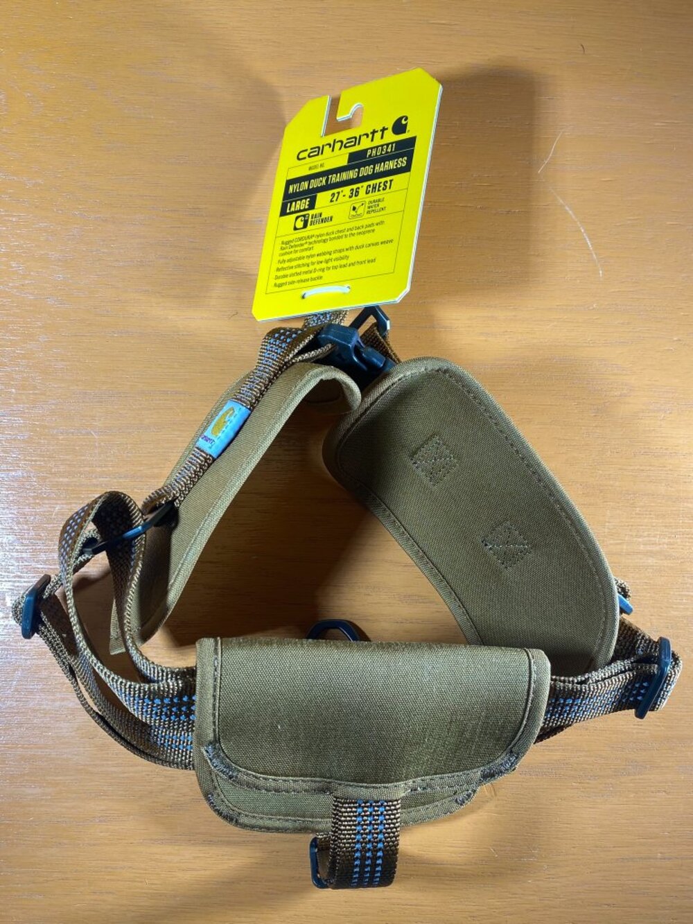 CARHARTT NYLON DUCK NO PULL Training DOG HARNESS LARGE PHO341 27”-36” CHEST